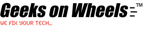 Geeks On Wheels logo