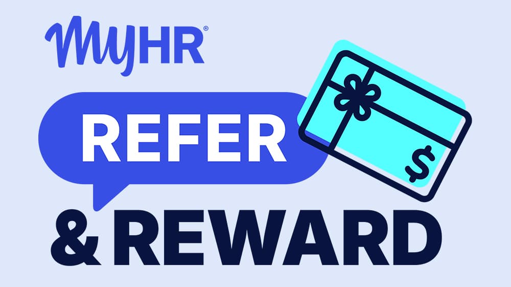 Refer and reward sign