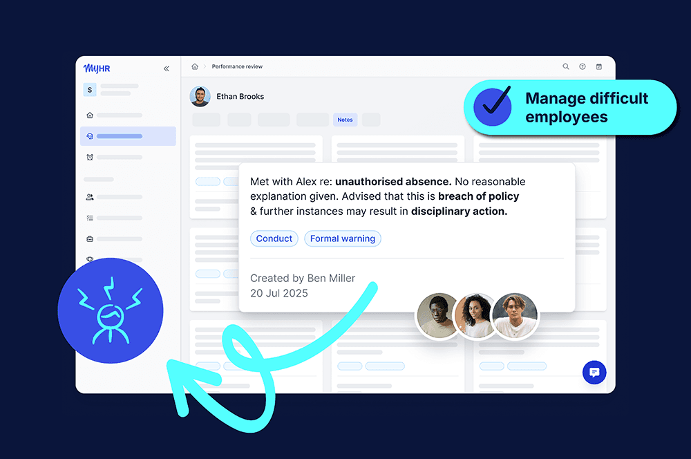 Termination employee notes